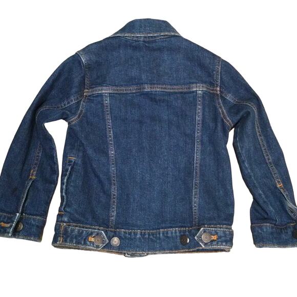 Janie and Jack Denim Trucker Jacket 3 to 4 - Picture 2 of 4